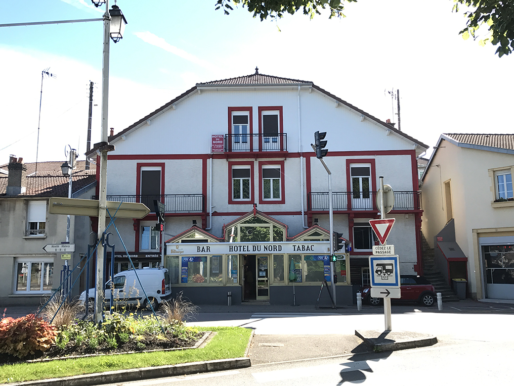 Hotel du Nord, Contrexéville. (Served as enlisted men's quarters in 1918.)